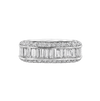 Square Baguette Eternity Band