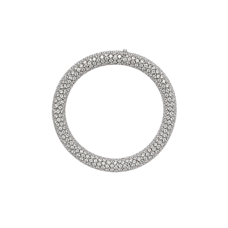 Approx. 26.02 carats Round Diamonds
Set in 18K White Gold
7.75 in