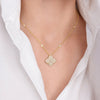 Approx. 1.30 carats Round White Diamonds
Pendant Set in 18K Yellow Gold
Diamond Chain Included
Pendant Measures: 12mm X 12mm
Necklace Measures: 17 inches