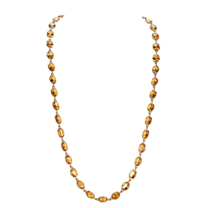 Pietra Oval Chain Necklace