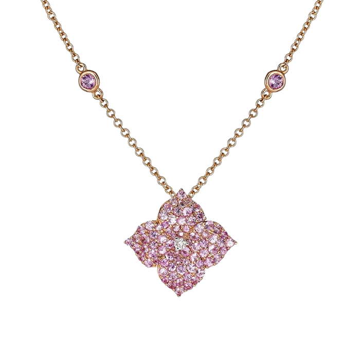 Fiore Small Flower Necklace | Piranesi Precious Jewels