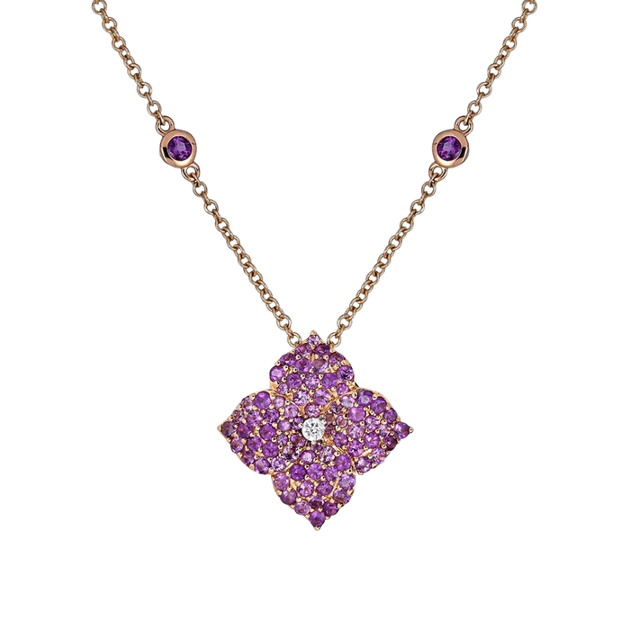 Mosaique Small Flower Necklace