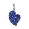 Wave Heart Large Pendant