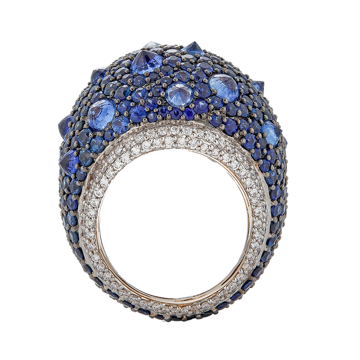 Mosaique Reverse Set Ring